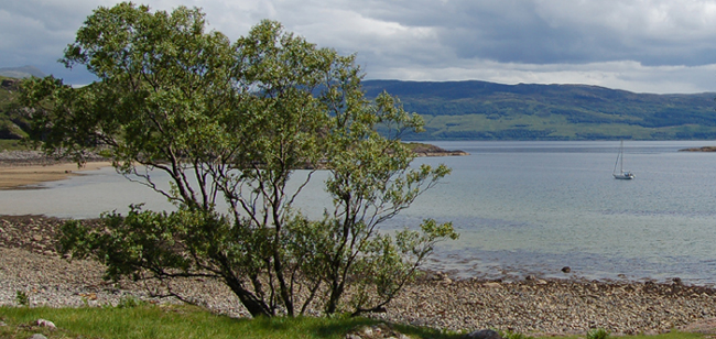 A remote Scottish anchorage