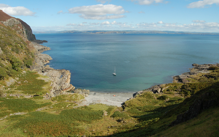 The anchorage,  Port Ohirnie