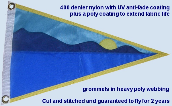 BlueMoment Burgee