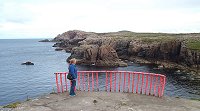 Kathy on the N. Coast of Tory