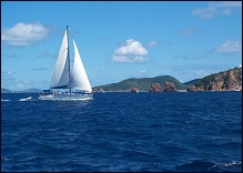 That's what I call blue water sailing