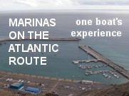Marinas on the Atlantic route