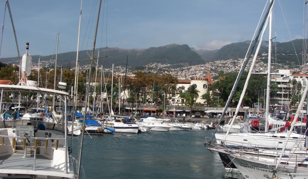 Funchal marina,Madeira