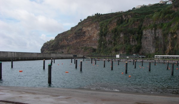 Lugar de Baixo marina, Madeira - broken and abandoned