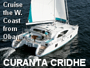 West Scotland aboard a  luxury 50ft catamaran