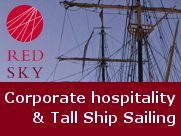 Corporate hospitality & tall ship sailing