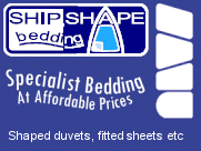 Ship Shape Range of duvets are the same shape as your bed