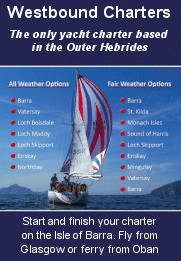 The only charters based in the Outer Hebrides