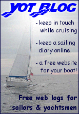 YotBlog - free websites for cruising yachtsmen - keep a sailing blog